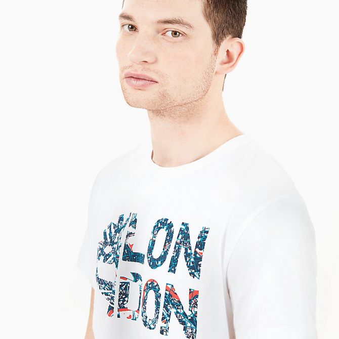 Мъжка тениска City T-Shirt for Men in White TB0A1MJ6F23 04