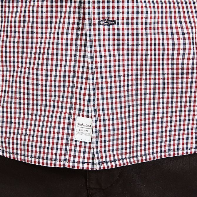 Мъжка риза Suncook River Gingham Shirt for Men in Red TB0A1ML2M52 06