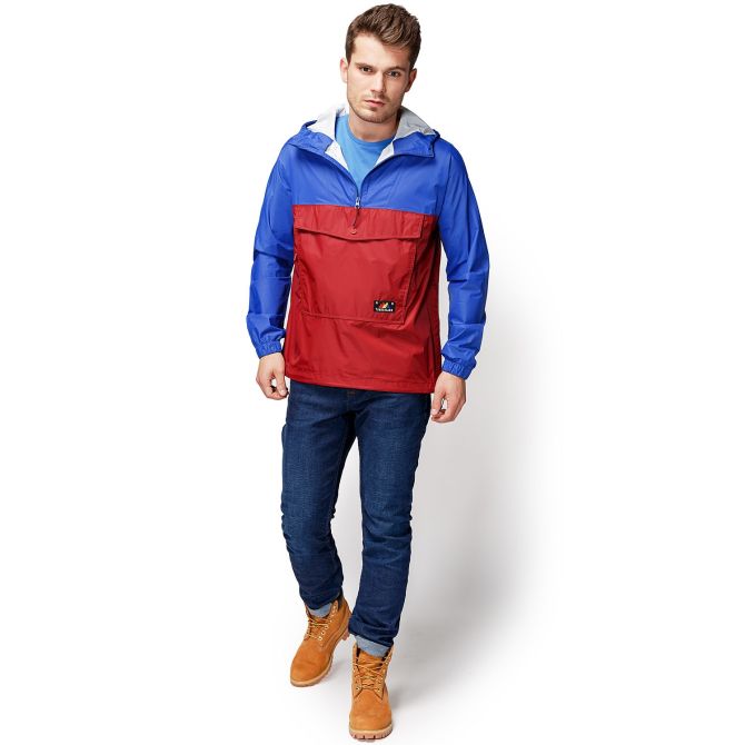 Мъжко яке Mount Bond Raincoat for Men in Blue/Red A1MXYN30 03