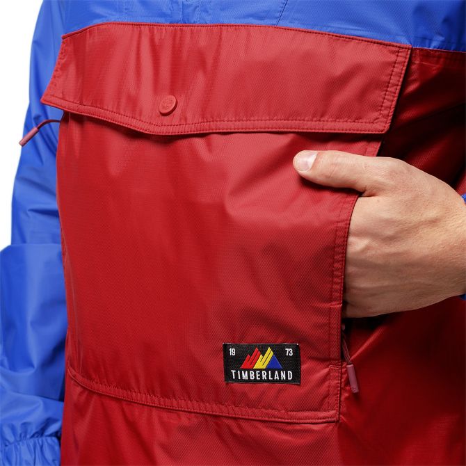 Мъжко яке Mount Bond Raincoat for Men in Blue/Red A1MXYN30 04