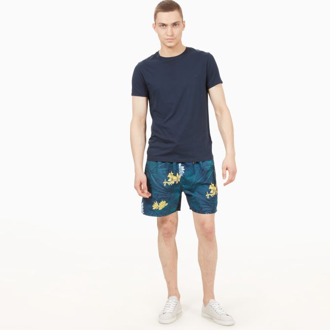 Мъжки бански Sunapee Patterned Leisure Shorts for Men in Yellow TB0A1NYGS10 02