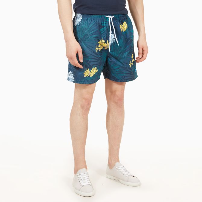 Мъжки бански Sunapee Patterned Leisure Shorts for Men in Yellow TB0A1NYGS10 03