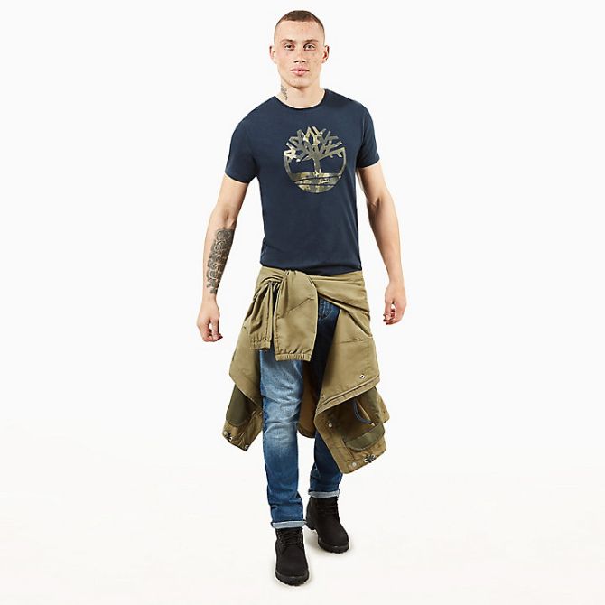 Мъжка тениска Kennebec River Seasonal T-Shirt for Men in Navy TB0A1O6BK52 05