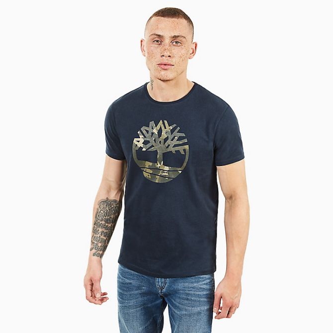 Мъжка тениска Kennebec River Seasonal T-Shirt for Men in Navy TB0A1O6BK52 02