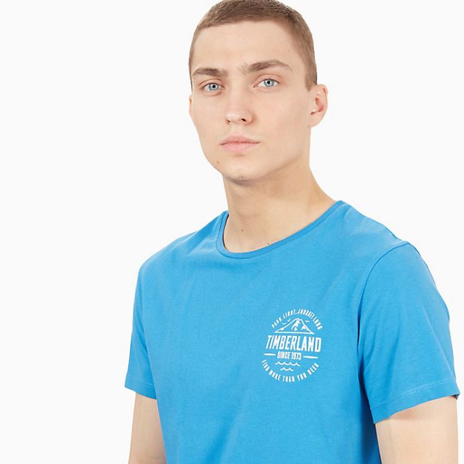 Мъжка тениска Kennebec River Graphic T-Shirt for Men in Blue TB0A1O6CF42 05