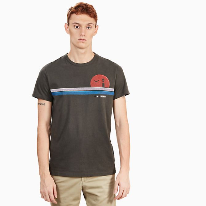 Мъжка тениска Kennebec River Retro T-Shirt for Men in Grey TB0A1OCYP01 02