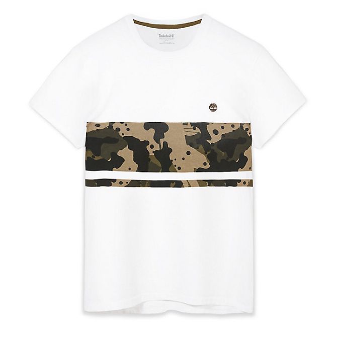 Мъжка тениска Kennebec River Print T-Shirt for Men in White Camo TB0A1OFTT22 01