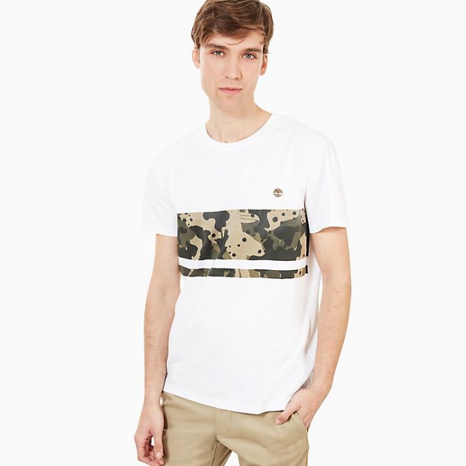 Мъжка тениска Kennebec River Print T-Shirt for Men in White Camo TB0A1OFTT22 02