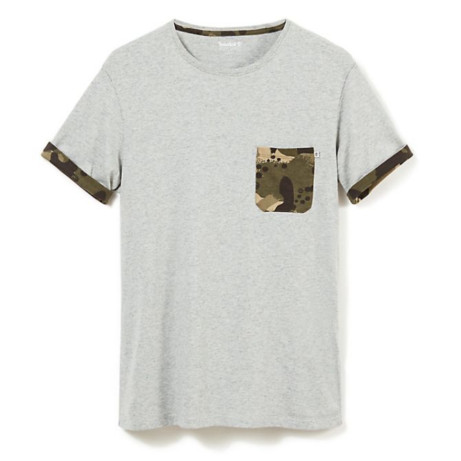 Мъжка тениска Kennebec River Pocket T-Shirt for Men in Grey TB0A1OG1052 01