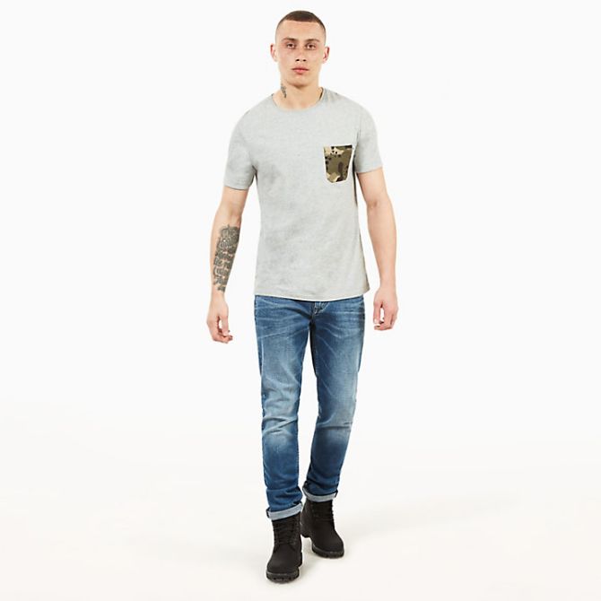 Мъжка тениска Kennebec River Pocket T-Shirt for Men in Grey TB0A1OG1052 05