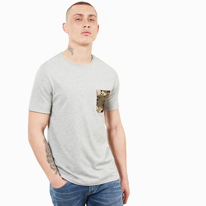 Мъжка тениска Kennebec River Pocket T-Shirt for Men in Grey TB0A1OG1052 03