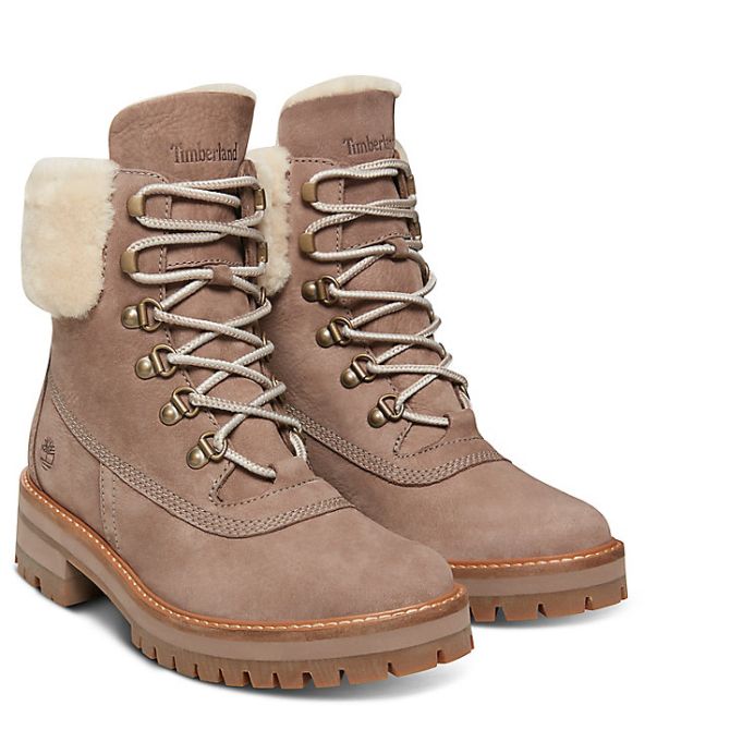 Дамски боти Courmayeur Valley Shearling Boot for Women in Taupe TB0A1SA89291 03