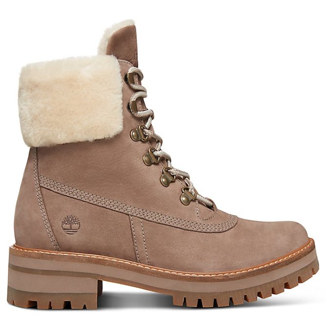 Дамски боти Courmayeur Valley Shearling Boot for Women in Taupe TB0A1SA89291 01