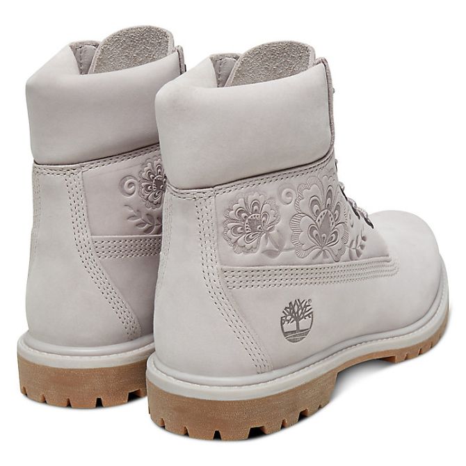 Дамски боти Icon 6 Inch Premium Boot for Women in Pale Grey TB0A1SXZN991 04