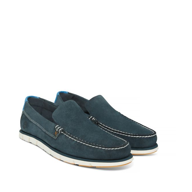 Мъжки обувки Tidelands Suede Venetian Boat Shoes A1TH6 04