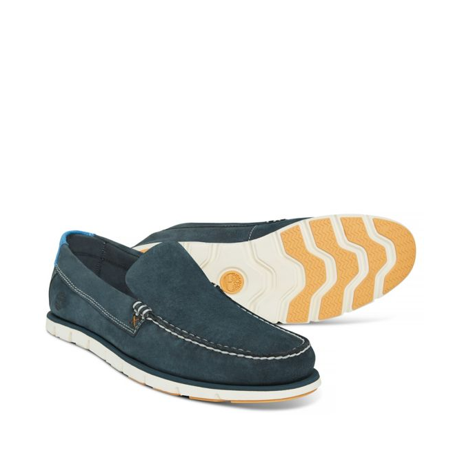Мъжки обувки Tidelands Suede Venetian Boat Shoes A1TH6 03