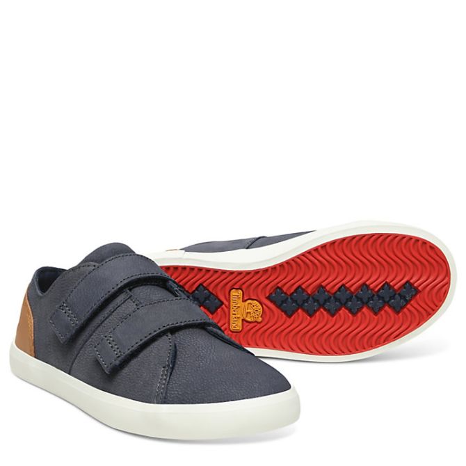 Детски обувки Newport Bay Leather Trainer for Youth in Navy TB0A1TN3410 02