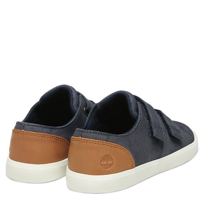 Детски обувки Newport Bay Leather Trainer for Youth in Navy TB0A1TN3410 04