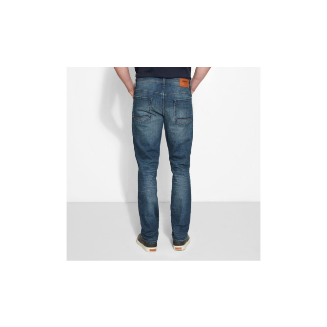 Мъжки дънки Sargent Lake - Slim Fit Denim Jeans Washed Indigo A1U65F75 04