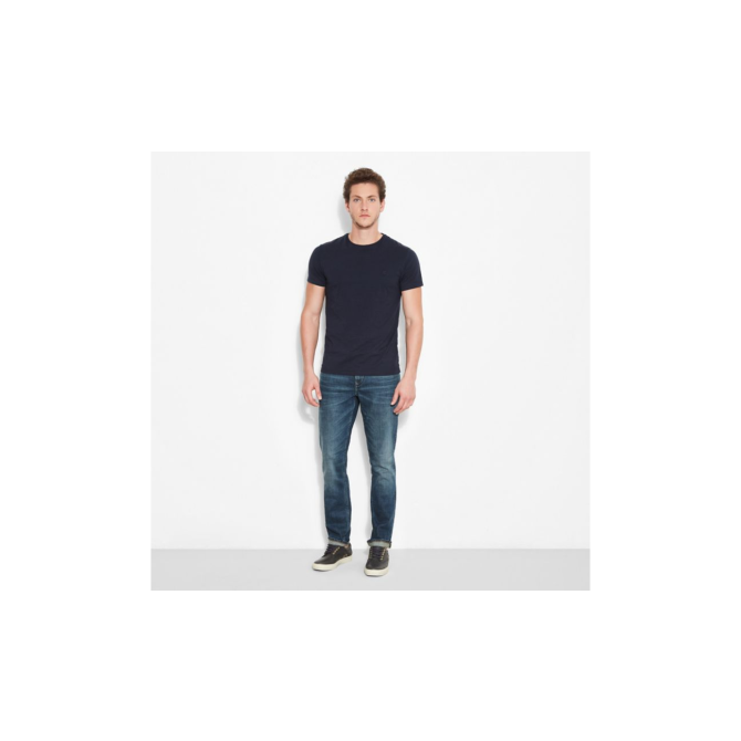 Мъжки дънки Sargent Lake - Slim Fit Denim Jeans Washed Indigo A1U65F75 05