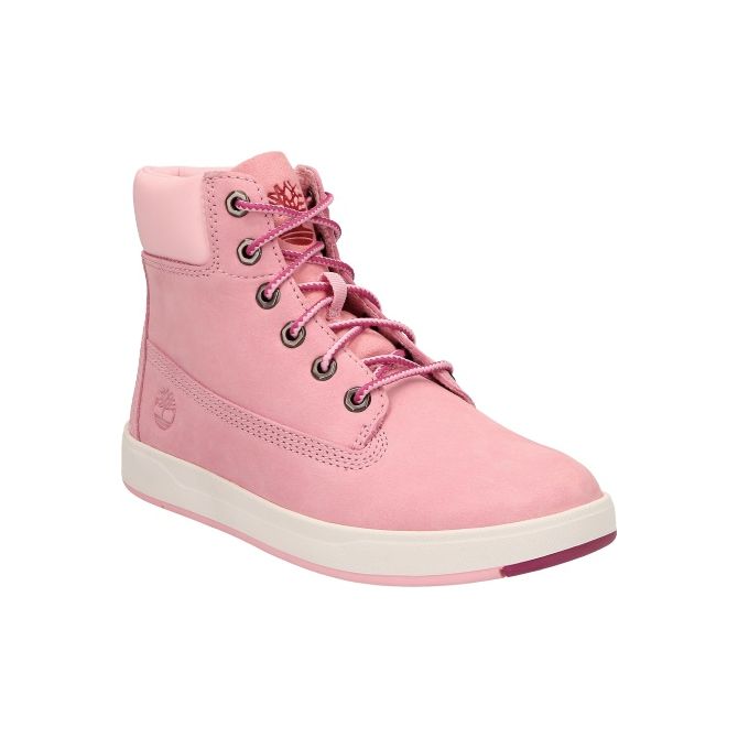 Юношески обувки Timberland Davis Square 6-inch Boot in Pink TB0A1UXQP22 02