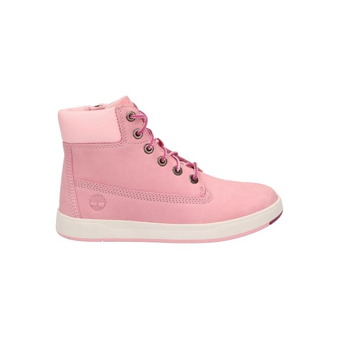 Юношески обувки Timberland Davis Square 6-inch Boot in Pink TB0A1UXQP22 01