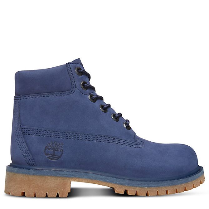 Детски боти Premium 6 Inch Boot for Youths in Blue TB0A1VL1E091 01