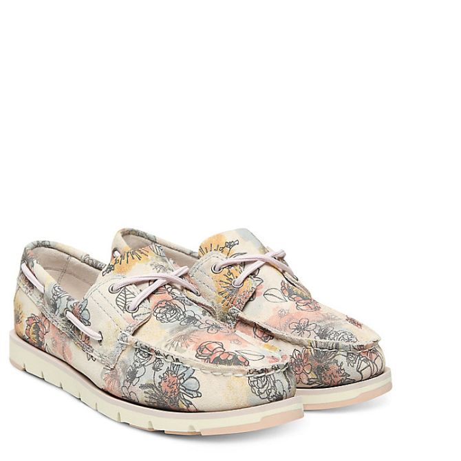 Дамски мокасини Camden Falls Boat Shoe for Women in Floral TB0A1W83T67 02