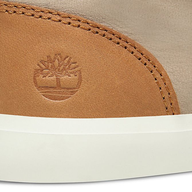 Детски обувки Newport Bay Leather Trainer for Youth in Beige TB0A1WWKL47 07