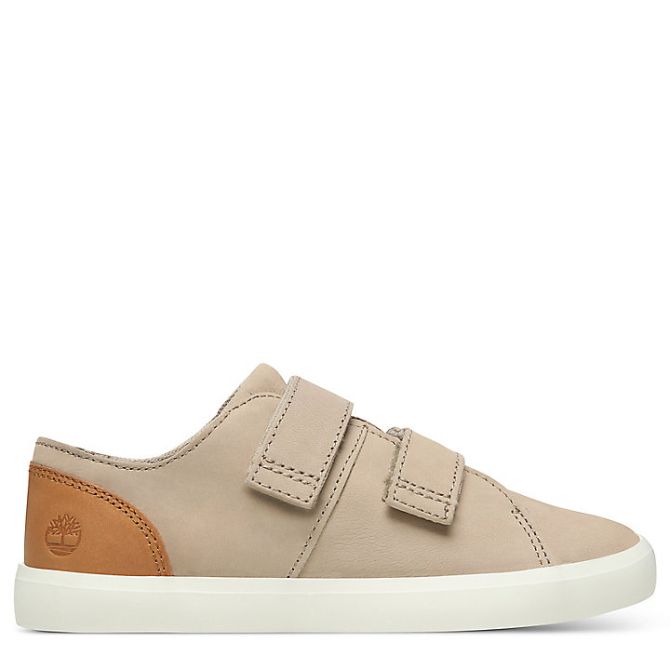 Детски обувки Newport Bay Leather Trainer for Youth in Beige TB0A1WWKL47 01
