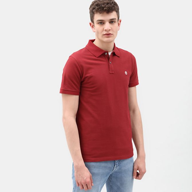 Мъжка тениска Millers River Polo Shirt for Men in Red TB0A1YQ9V15 01