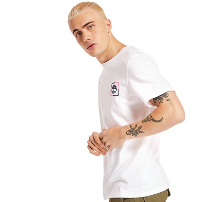 Мъжка тениска Kennebec River Graphic T-Shirt for Men in White TB0A1Z1J100 03