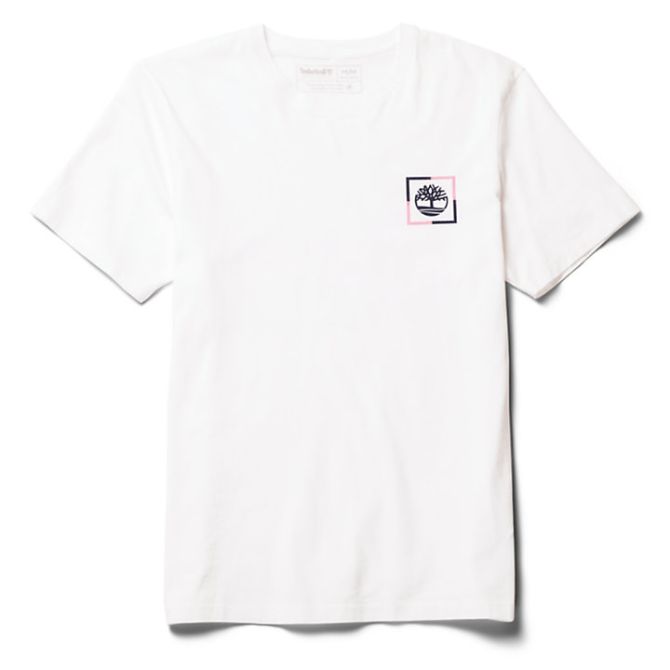 Мъжка тениска Kennebec River Graphic T-Shirt for Men in White TB0A1Z1J100 01
