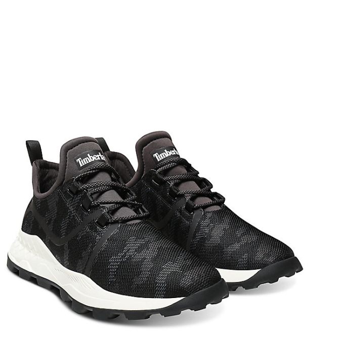 Мъжки обувки Brooklyn Fabric Sneaker for Men in Black TB0A21GE015 02