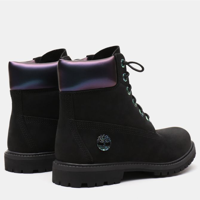 Дамски боти 6 Inch Iridescent Premium Boot for Women in Black TB0A21Y1001 03