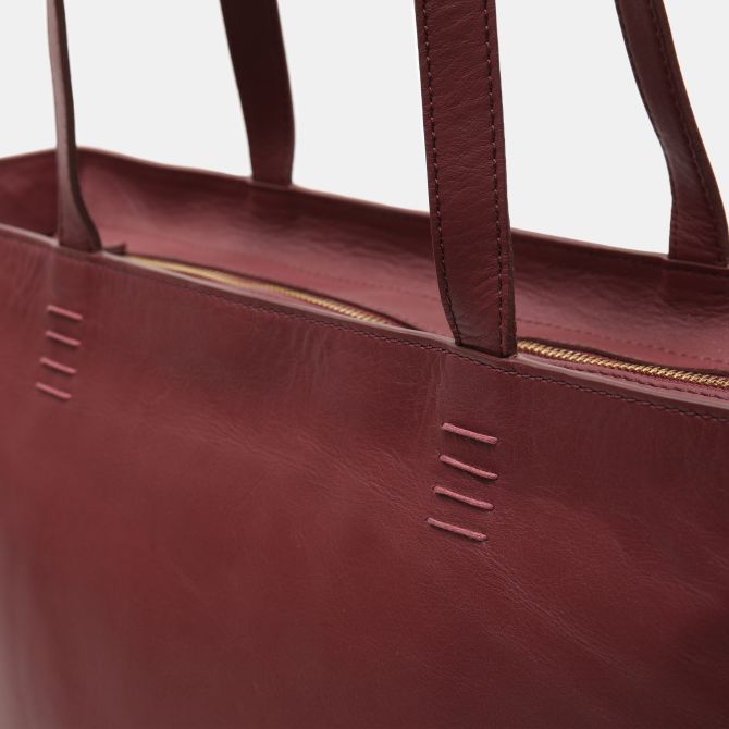 Дамска чанта Rosecliff Tote Bag for Women in Burgundy TB0A22JT639 05