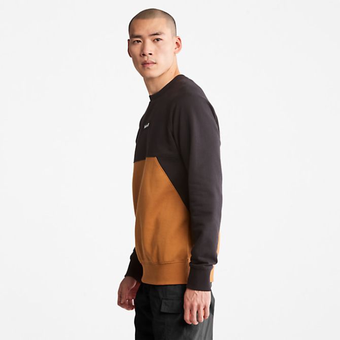 Мъжко горнище Cut-and-Sew Sweatshirt for Men in Black TB0A22KFP56 02