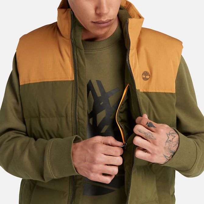 Мъжки елек Welch Mountain Puffer Vest for Men in Green TB0A22XMEB6 03