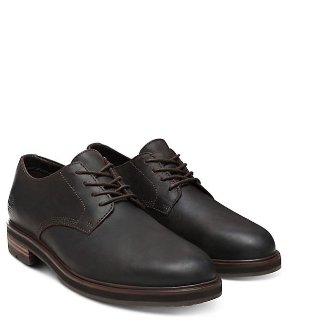 Мъжки обувки Windbucks Oxford for Men in Dark Brown TB0A23ND246 02
