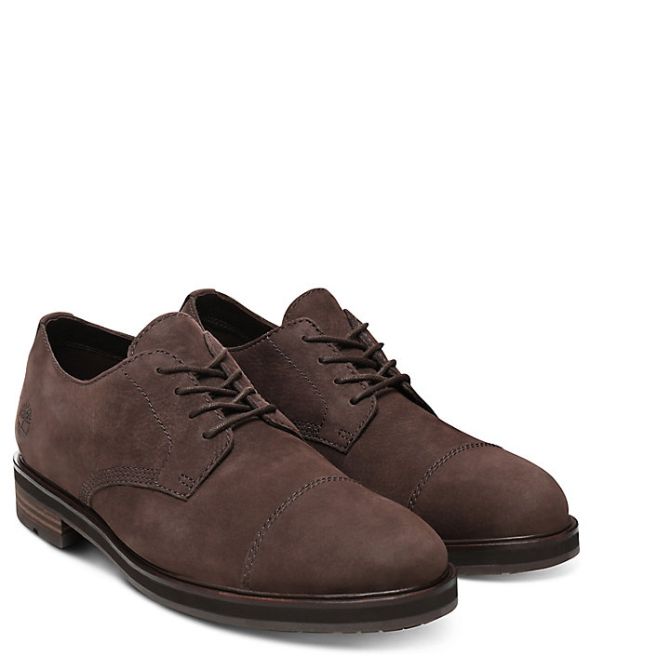 Мъжки обувки Windbucks Cap Toe Oxford for Men in Brown TB0A23QT246 02