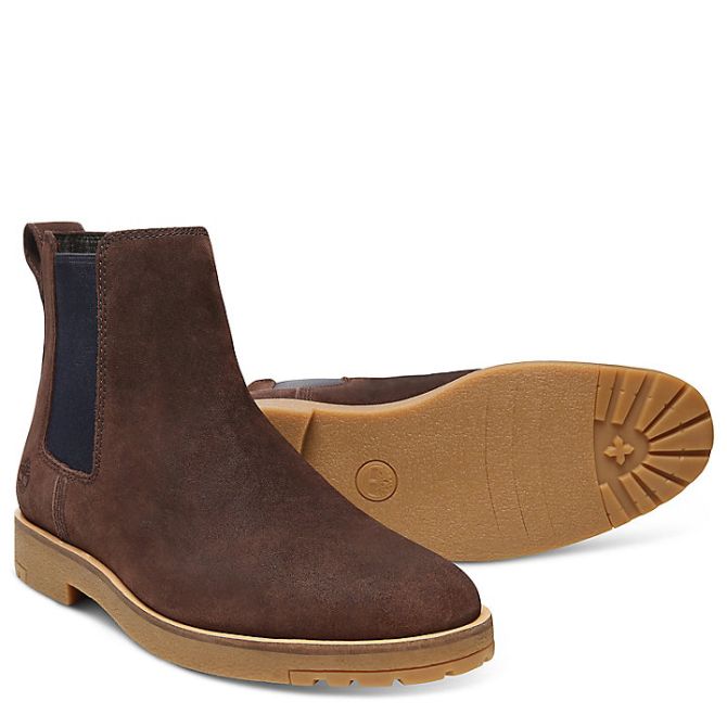 Мъжки обувки Folk Gentleman Chelsea Boot for Men in Brown TB0A23VJD48 02