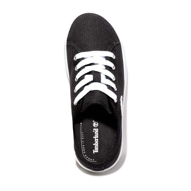 Юношески обувки Newport Bay Canvas Oxford for Junior in Black TB0A2479015 02