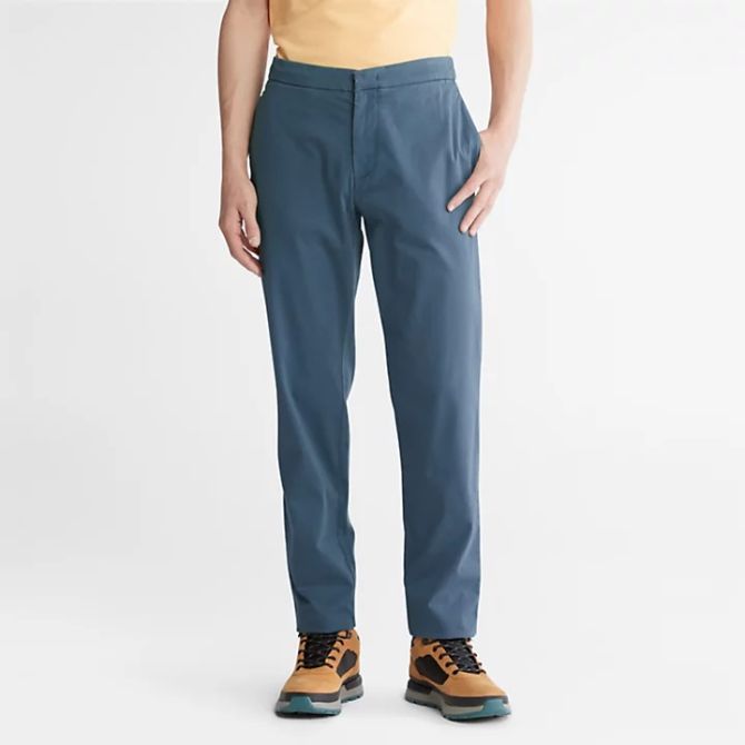 Мъжки панталон Ultrastretch Tapered Trousers for Men in Blue TB0A26HR288 01