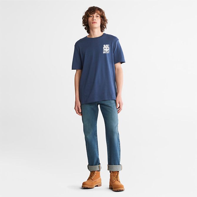 Мъжка тениска Refibra™ Technology T-Shirt for Men in Blue TB0A26RT288 01