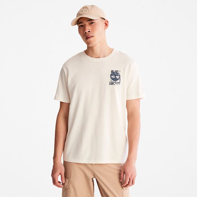 Мъжка тениска Refibra™ Technology T-Shirt for Men in White TB0A26RTCM9 01