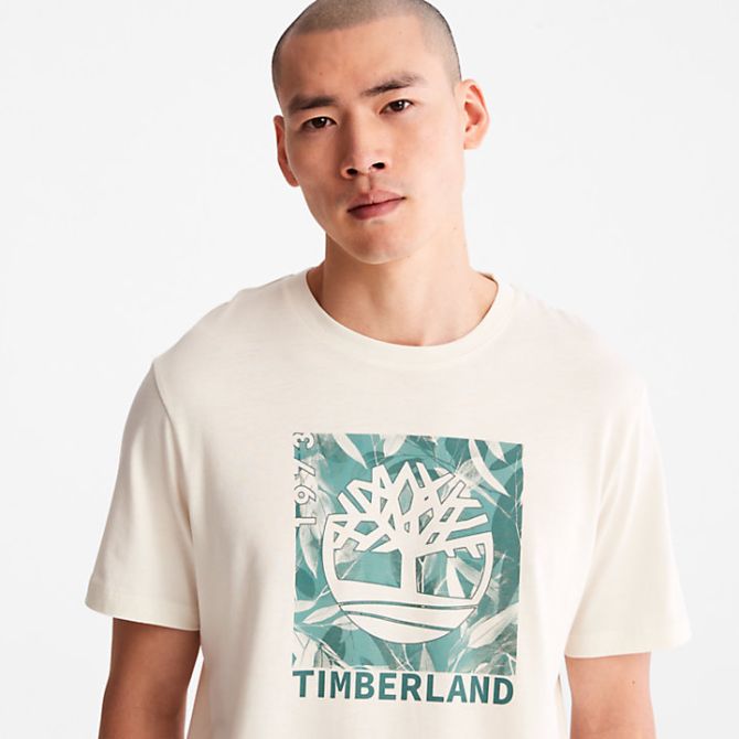 Мъжка тениска Refibra™ Graphic T-Shirt for Men in White TB0A26W8CM9 03