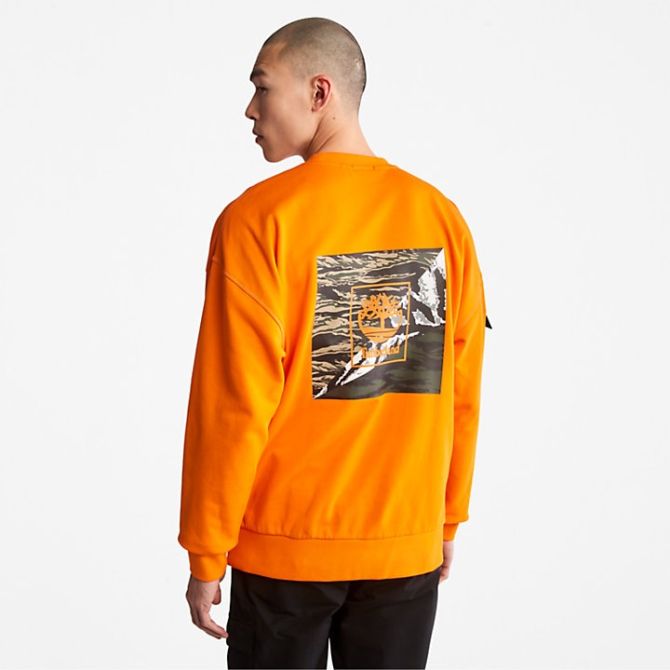 Мъжко горнище Year of the Tiger Sweatshirt for Men in Orange TB0A27FRU37 05