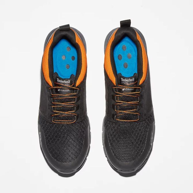 Мъжки обувки Radius Alloy-Toe Work Shoe for Men in Black and Orange TB0A27VV001 04
