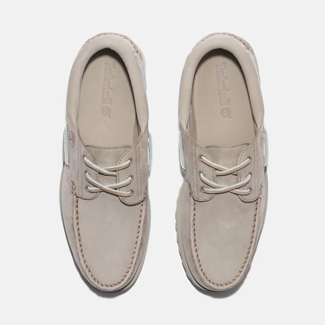 Мъжки мокасини Timberland® Authentic Handsewn Boat Shoe for Men in Light Taupe TB0A298QEO2 04