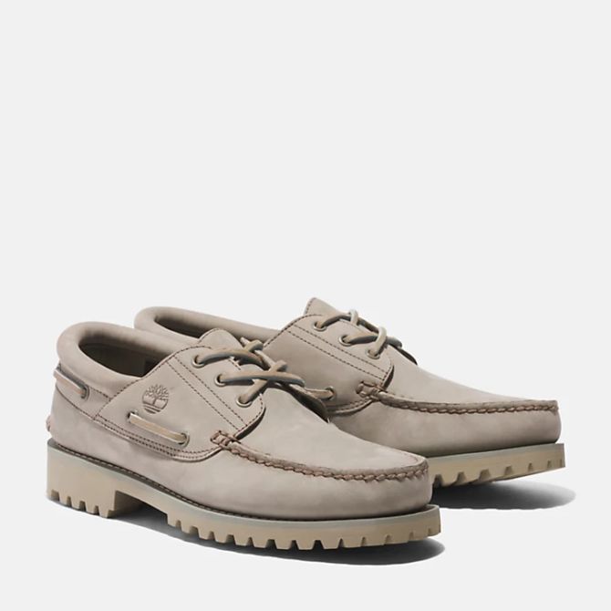 Мъжки мокасини Timberland® Authentic Handsewn Boat Shoe for Men in Light Taupe TB0A298QEO2 03